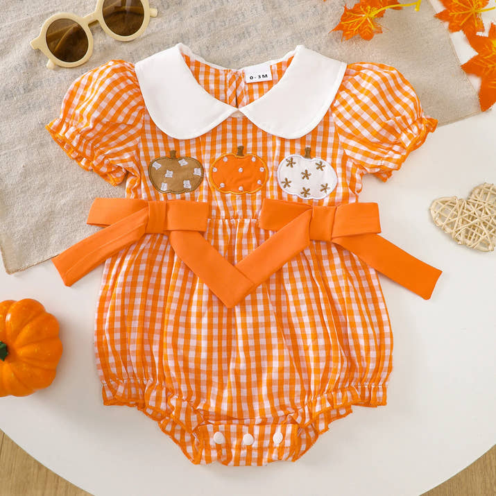 Sunday Essentials -  Charming Pumpkin Romper™