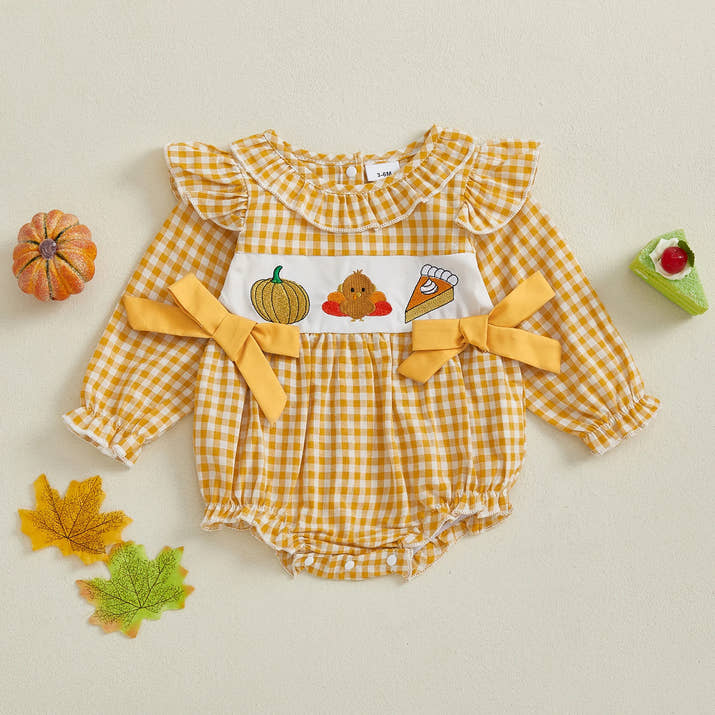 Sunday Essentials - Thanksgiving RomperTM