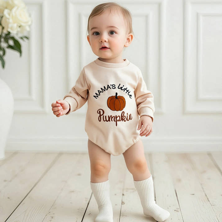 Sunday Essentials -Cozy Pumpkin Jumpsuit for Babies™